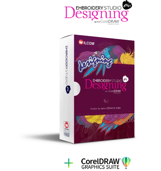 Wilcom EmbroideryStudio — интерфейс программы для оцифровки вышивки